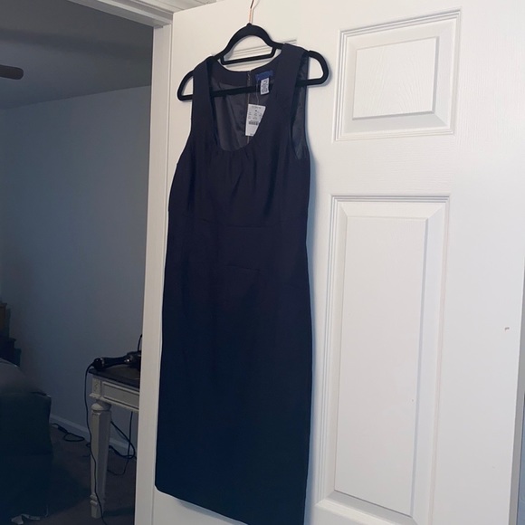 NWT J. Crew navy sheath dress - Picture 3 of 3